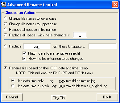 Advanced Batch Rename Files